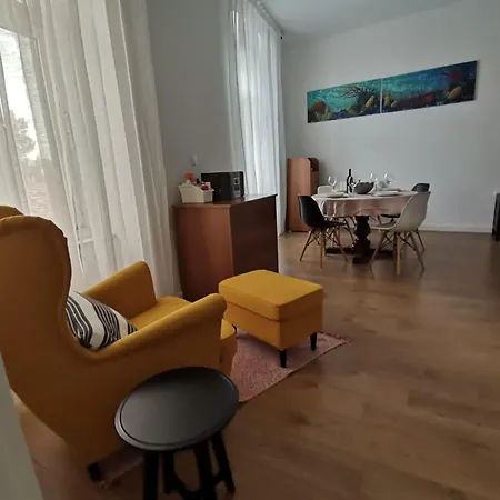 Orange, House By The Beach
